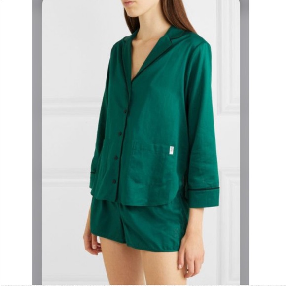 les girls les boys Other - Les Girls Les Boys Pajama Sleepwear Set Green XS/M